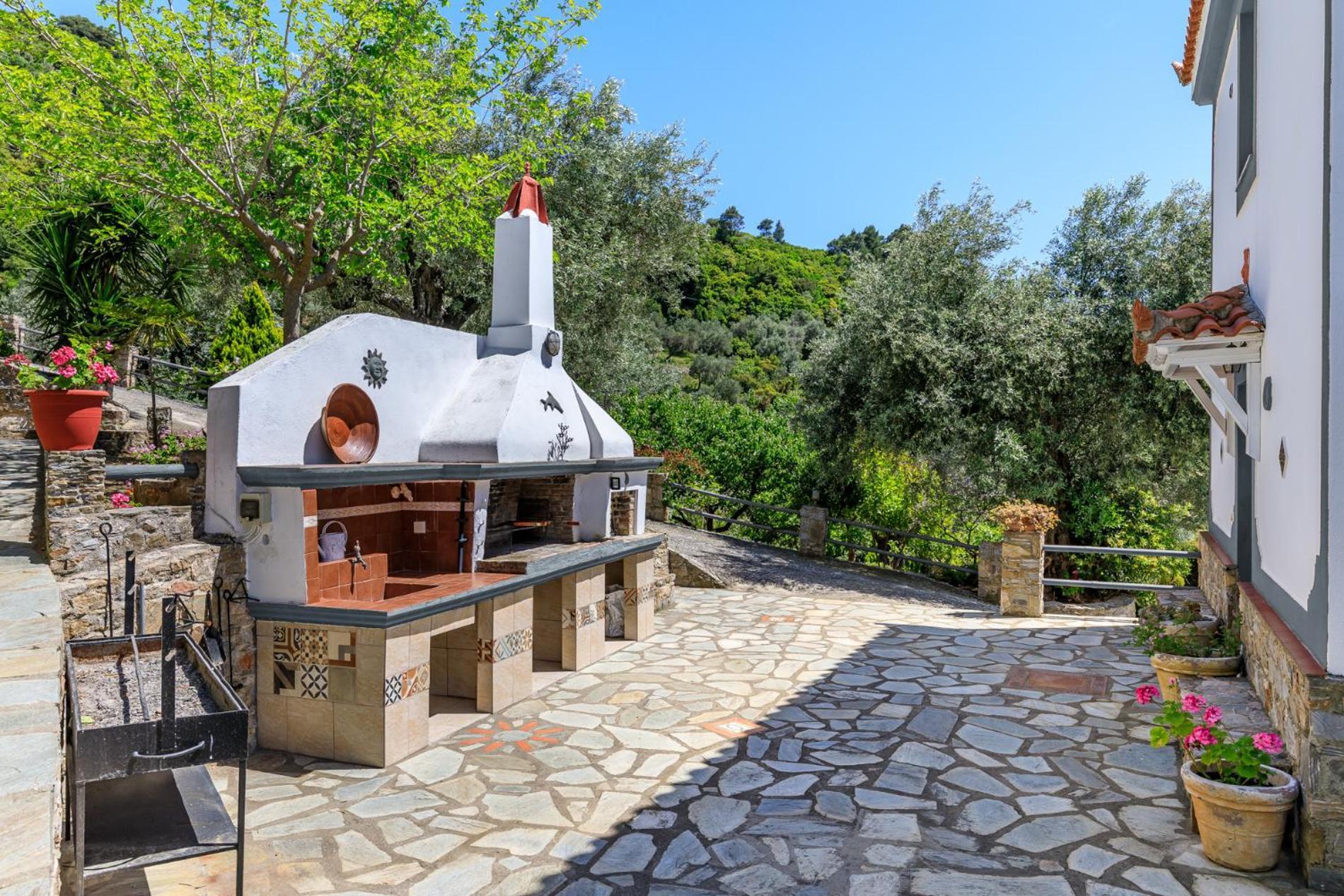 Villa Agia Marina สโกเปลอสทาวน์ ภายนอก รูปภาพ